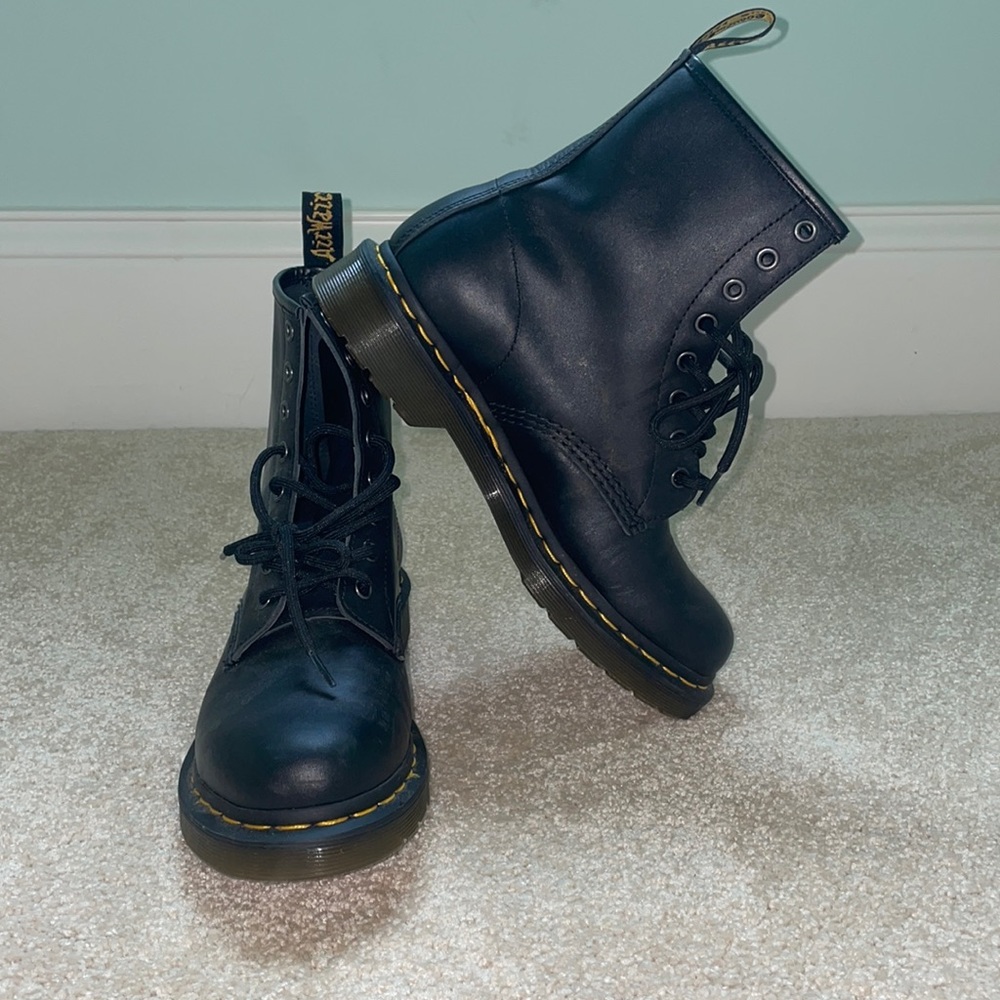 Dr. Martens Black Service Boot